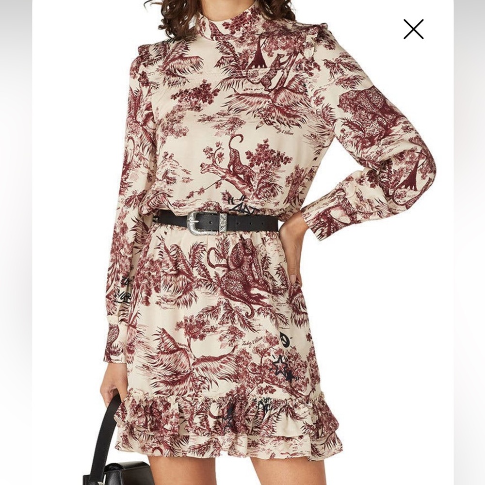 Zadig and Voltaire Rocket Jouy satin dress